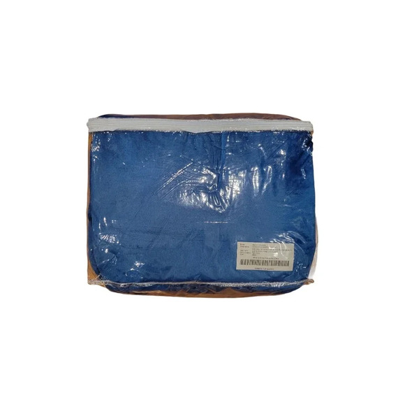 Home Suite mink 6 piece sheet set ,blue , queen - Picture 2 of 3